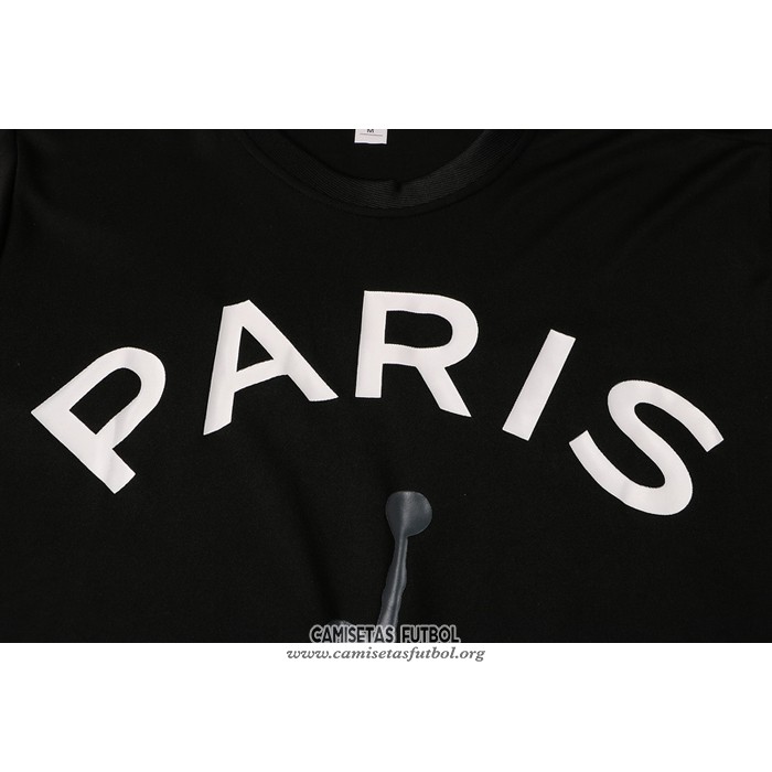 Chandal del Paris Saint-Germain Manga Corta 2021/2022 Negro
